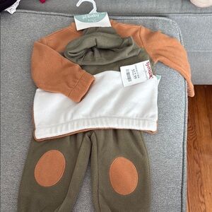 Baby Fleece Outfit with Hoodie